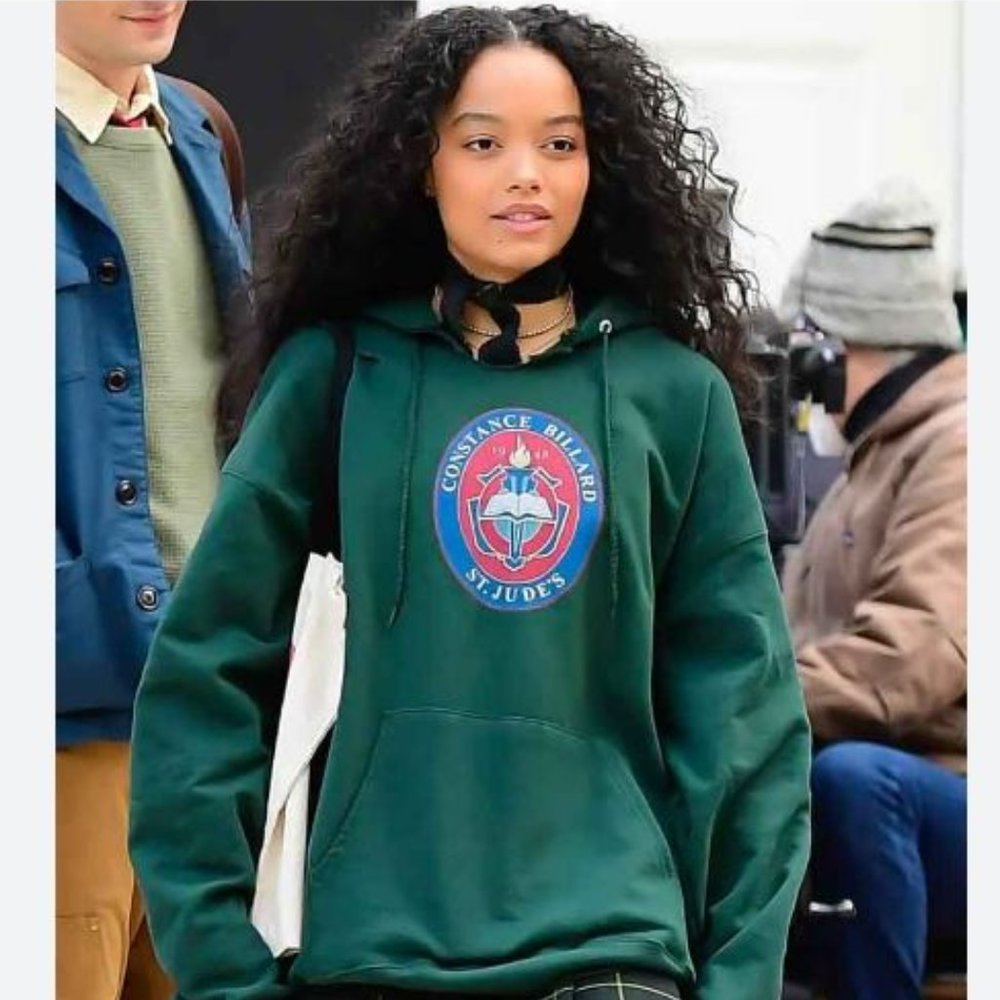 Gossip Girl Whitney Peak Green Hoodie